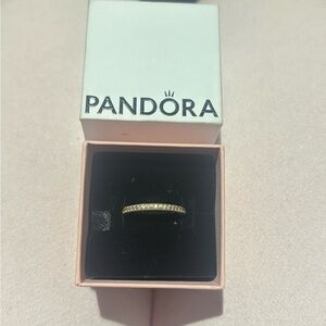 Pandora Sparkle and Hearts Ring